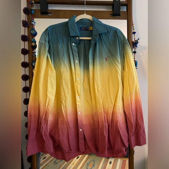 Polo Ralph Lauren Tops - Women’s Polo Ralph Lauren Dip Dye Shirt